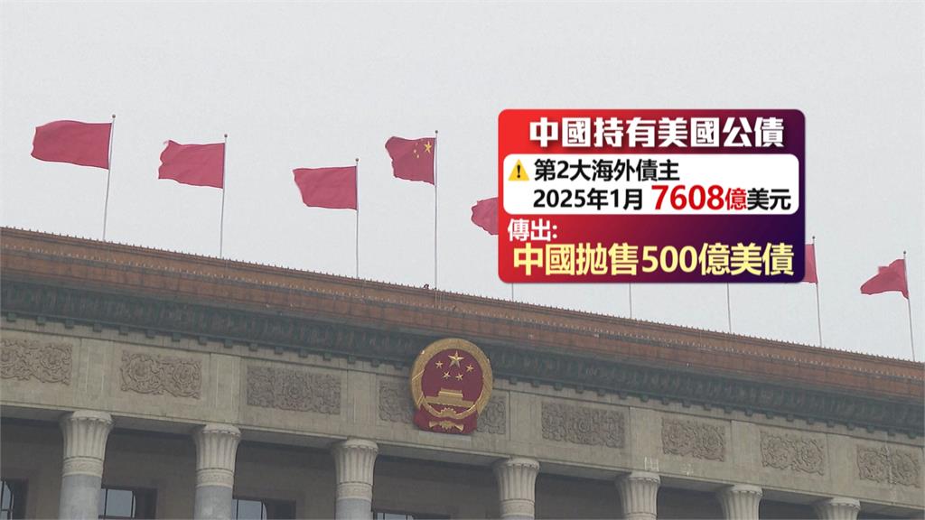 美中關稅戰白熱化互不相讓！　傳中出清美債、數千噸黃金運回國