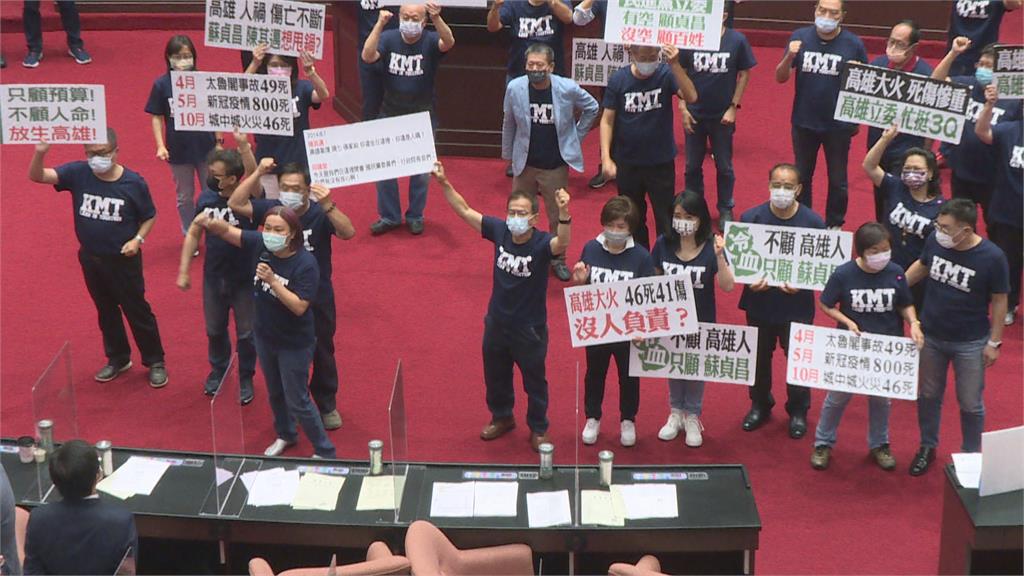 藍營撂人抗議蘇貞昌撲空　立法院警力戒備