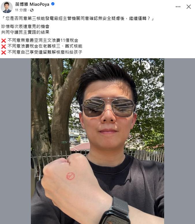 快新聞/公投可宣傳!苗博雅