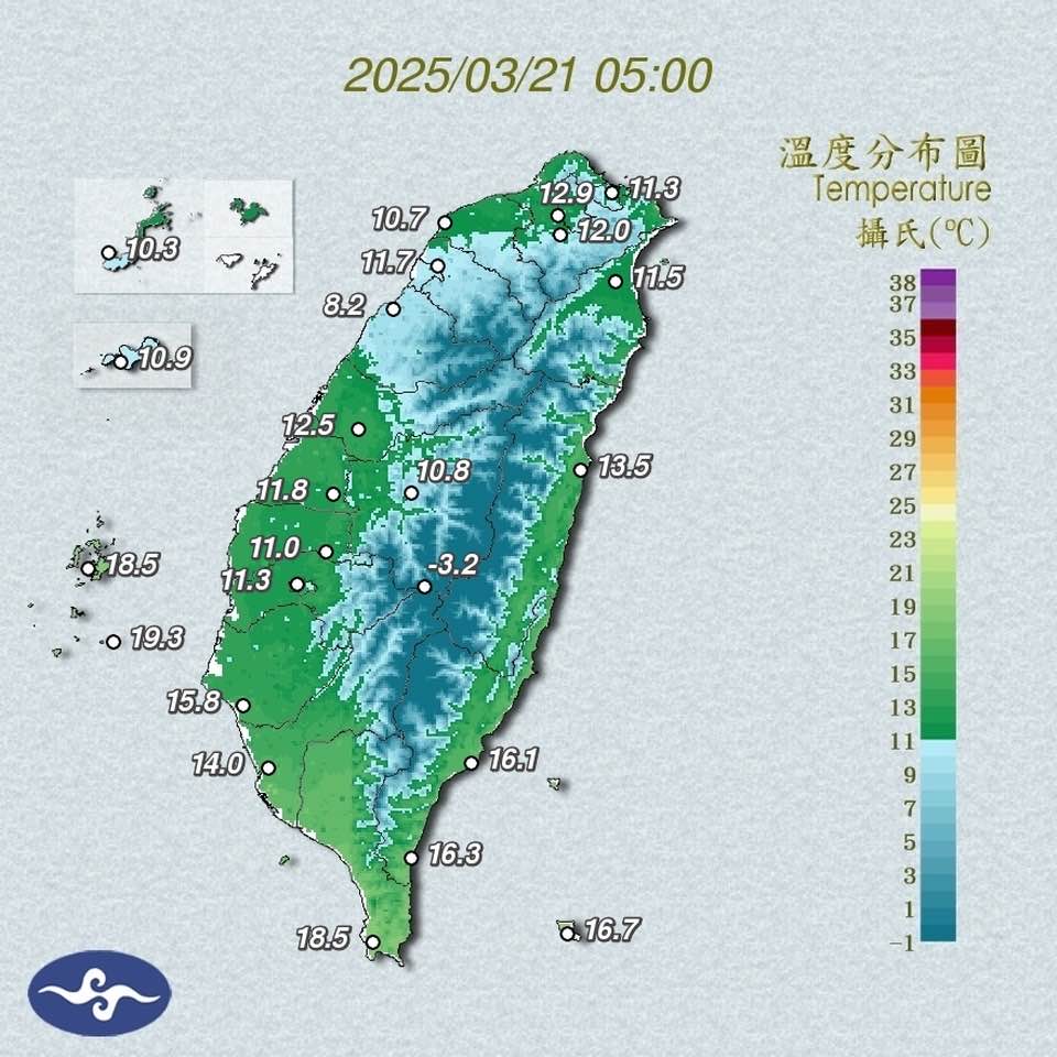 鄭明典示警「輻射冷卻低溫明顯」僅4.1度!「這天再跌」恐直逼寒流等級