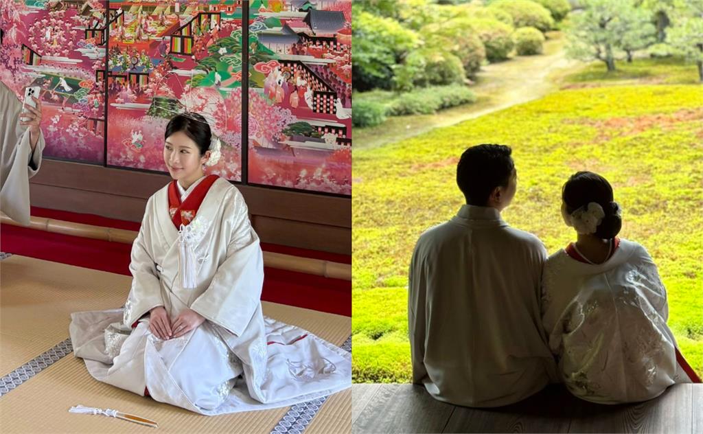 鄭家純「當日本人妻2年」公開婚紗照!關濾鏡「原圖直出」醫師尪不藏了