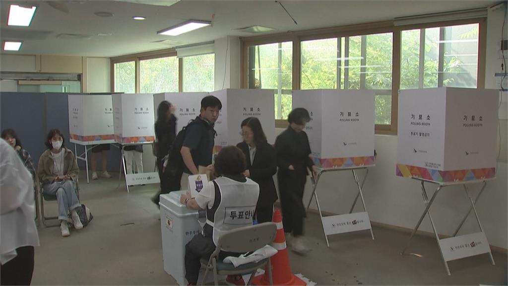 南韓總統大選6/3登場 已有896萬人完成提前投票