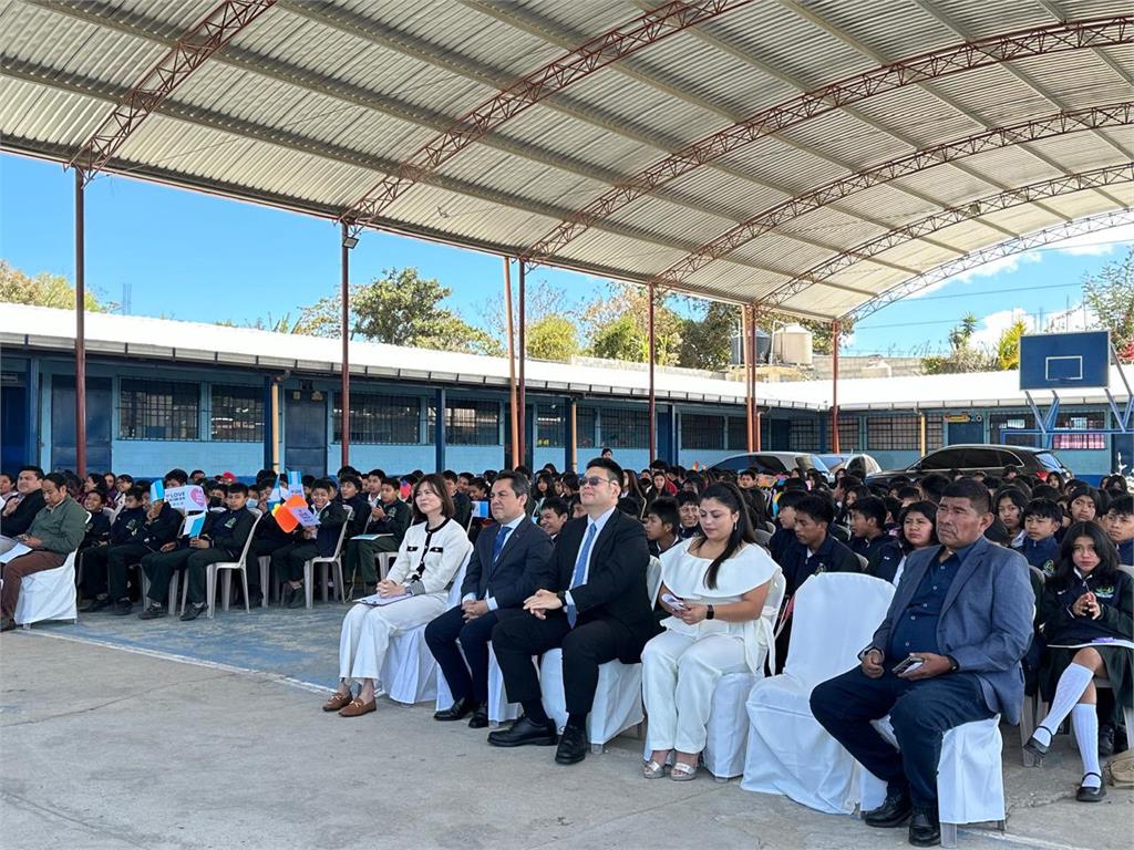 回饋友邦興學　台糖小農咖啡助建瓜國2間偏鄉教室