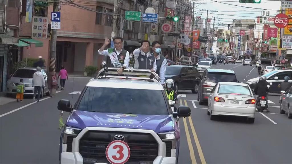 選戰倒數!鄭運鵬合體鄭文燦掃街 推「一區一政策」 為桃園各區量身打造政見