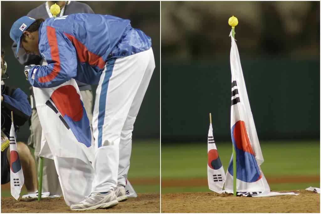 杭州亞運／還敢皮啊？南韓棒球奪金太爽　想拿國旗「插投手丘」遭制止