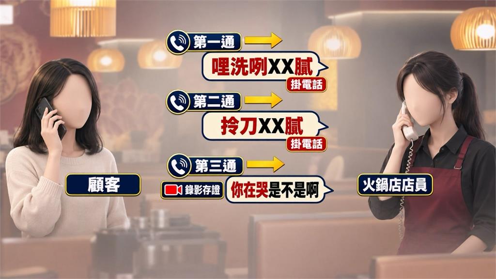 傻眼！顧客訂位遭店員辱罵、掛電話　高雄火鍋店道歉曝原因