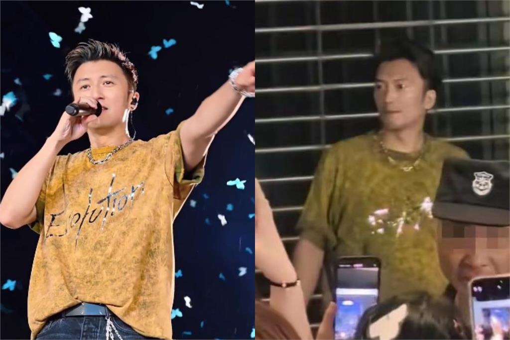 謝霆鋒重慶演唱會出現「山寨鋒」 粉絲圍堵他狂拍引保全急喊4字!