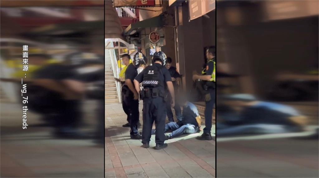 酒空老翁醉倒路邊須送醫 對員警「打醉拳」秒被壓制