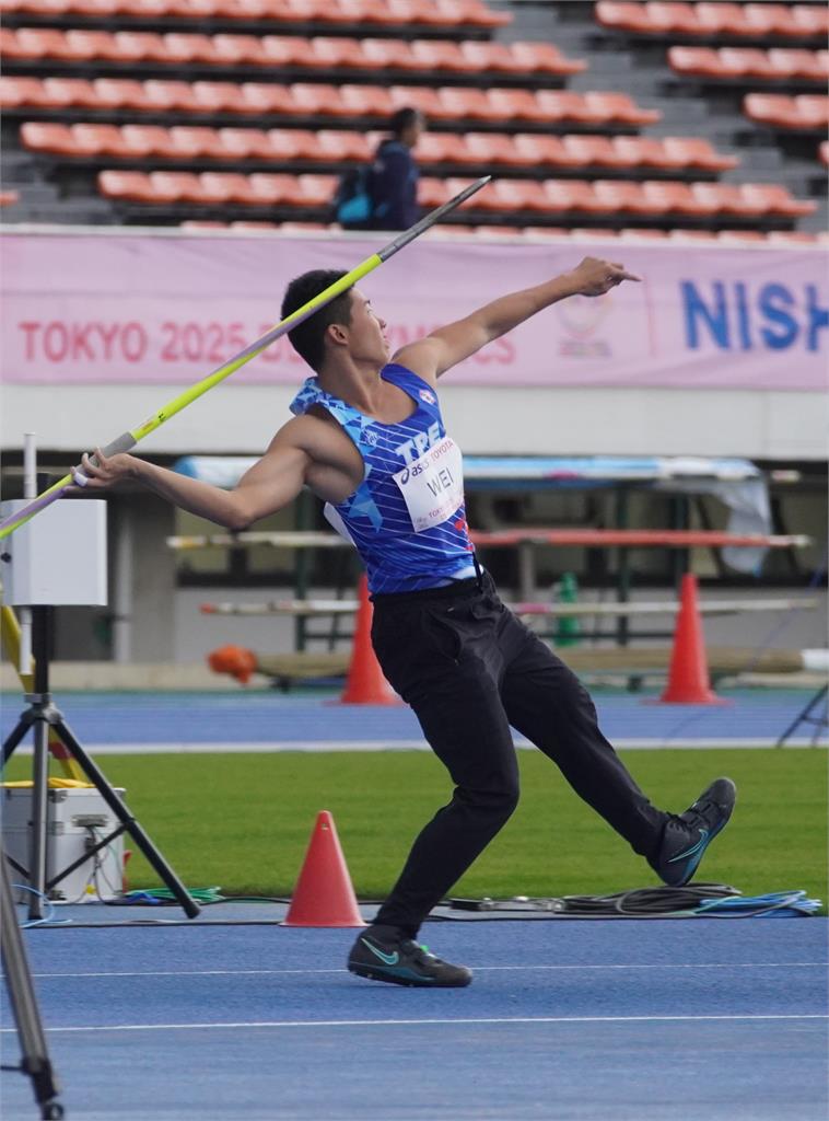 綜合/聽奧首面獎牌出爐!18歲新秀危宇澤田徑「十項全能」殺出重圍獲頒總統賀電
