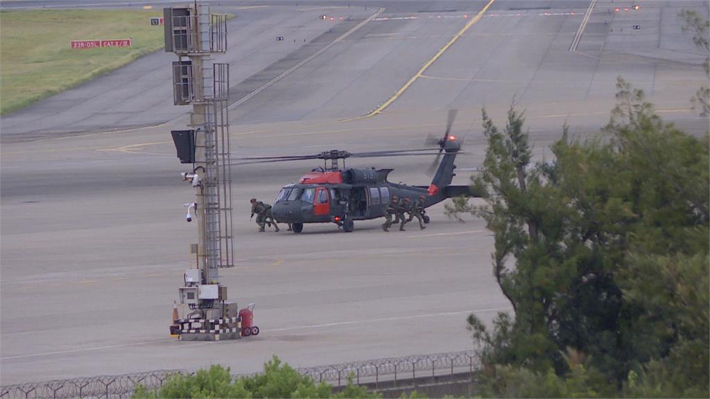 40年來首見! 桃園機場舉行漢光「反機降」操演