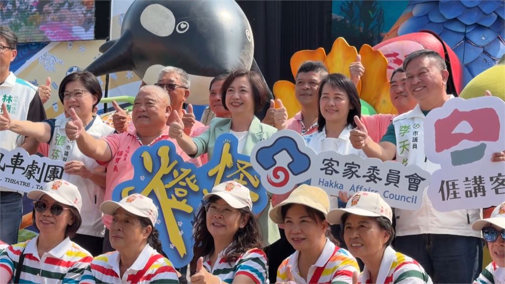 8公尺"燈燈國王"現身台中!客委會.紙風車打造客家新童話
