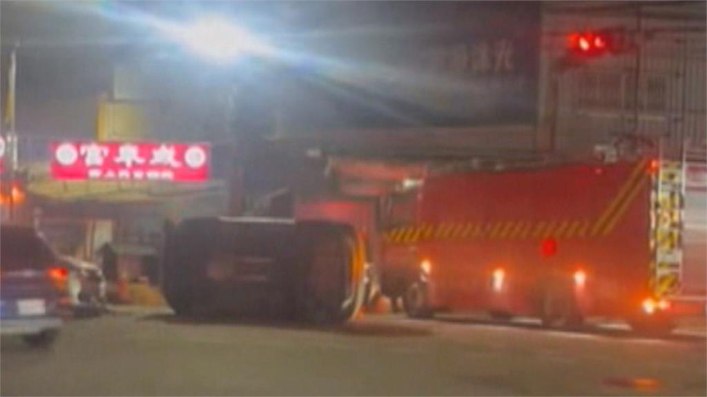 台中2車路口碰撞！　遭撞車「懸空五秒」側翻多處擦挫傷　