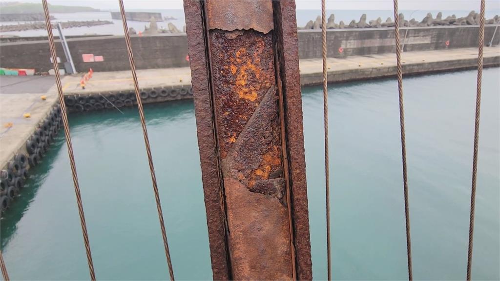 「耐候鋼」建基隆望海巷景觀橋 故意生成鐵鏽保護橋體結構