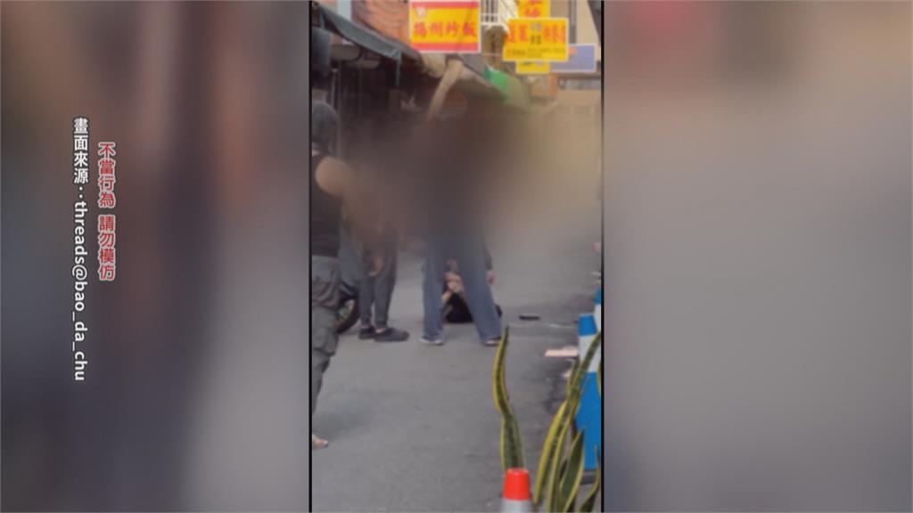 逢甲商圈街頭驚魂! 疑不滿餐廳態度差 22歲男「持水果刀」追店長
