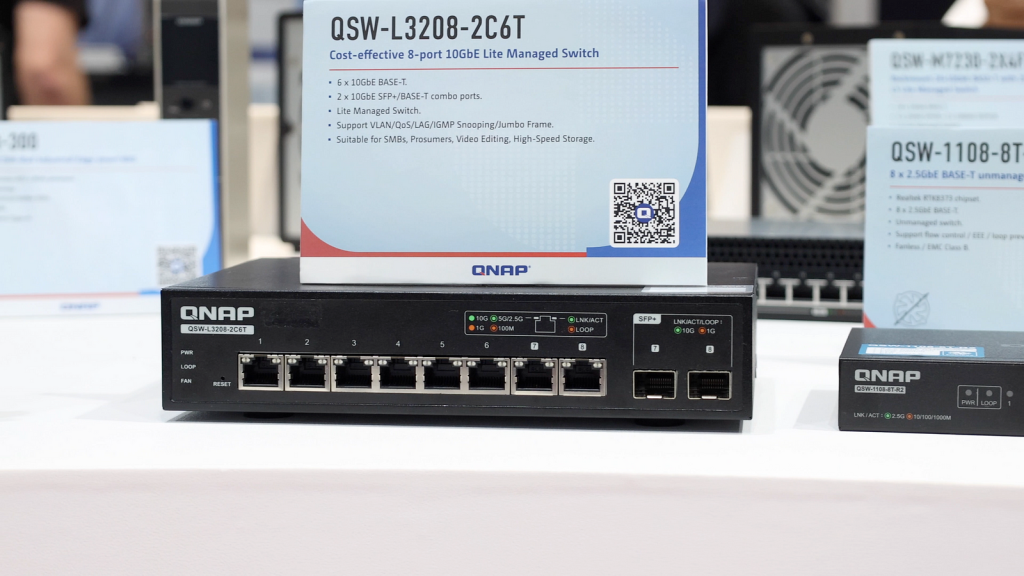 威聯通 COMPUTEX HA 解決方案亮相!還有AI 應用、備份策略與多款 QNAP 新機一次看