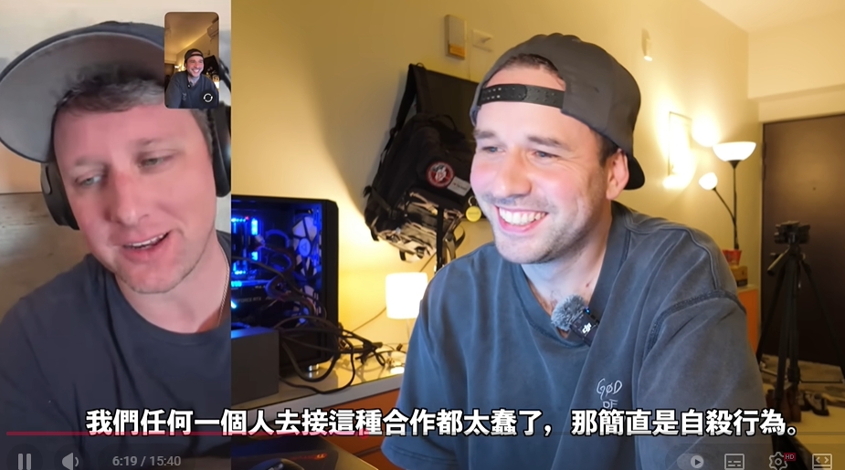 加拿大YTR曝中共祕密計畫!遭邀赴中拍片「美化中國」他怒揭真相:太蠢了