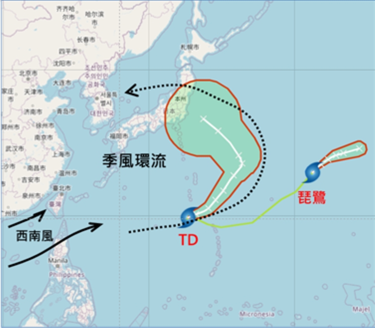 快新聞／西北太平洋雙颱共舞！「這因素」決定颱風走向　專家曝未來一週影響