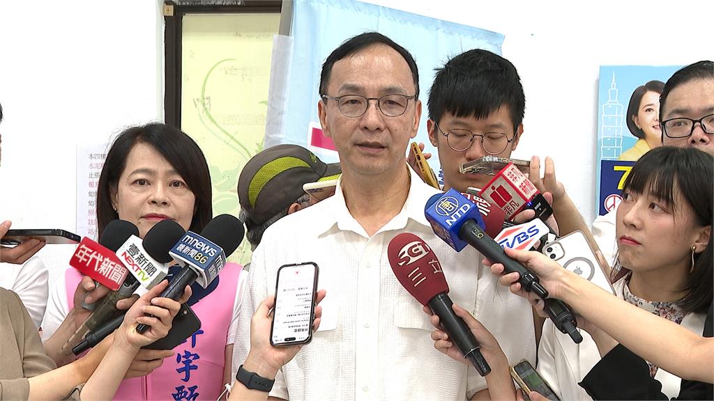 民眾黨主席更加分?藍委頻找黃國昌合體 朱立倫:別見縫插針