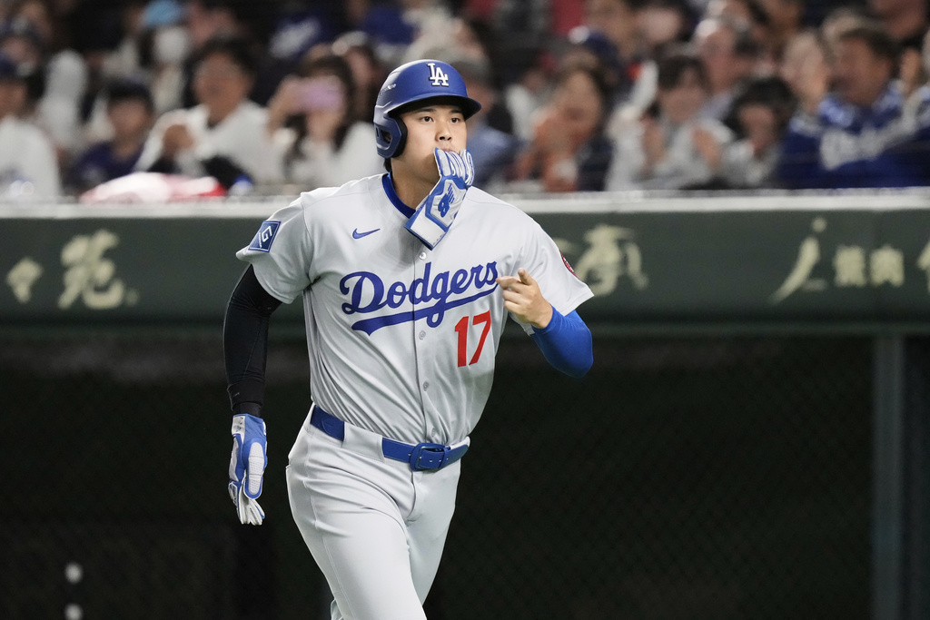 MLB(影)/東京海外開幕戰今晚登場 大谷翔平2安打道奇4:1擊敗小熊奪首勝