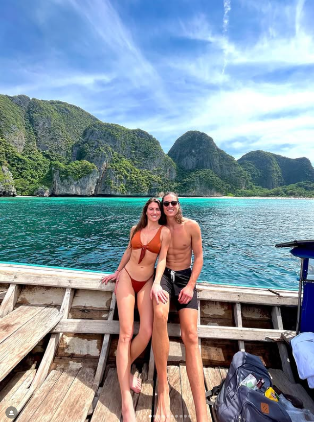 MLB(影)／「道奇強投」結婚了！隊友大谷翔平祝賀　兩人緣分竟然是「球場搭訕」