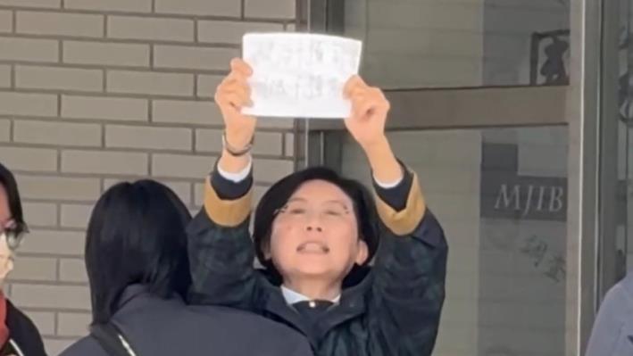 林岱樺高喊「政治干預司法」被調查局人員鎖喉　網傻眼：妳執政黨立委欸