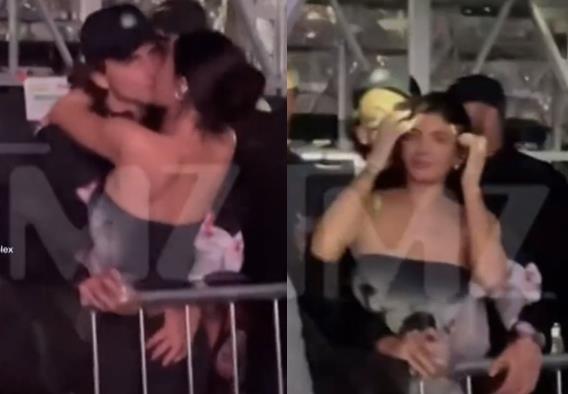 快新聞／Kylie Jenner爆與「甜茶」熱戀　2人「忘情熱吻」影片曝光