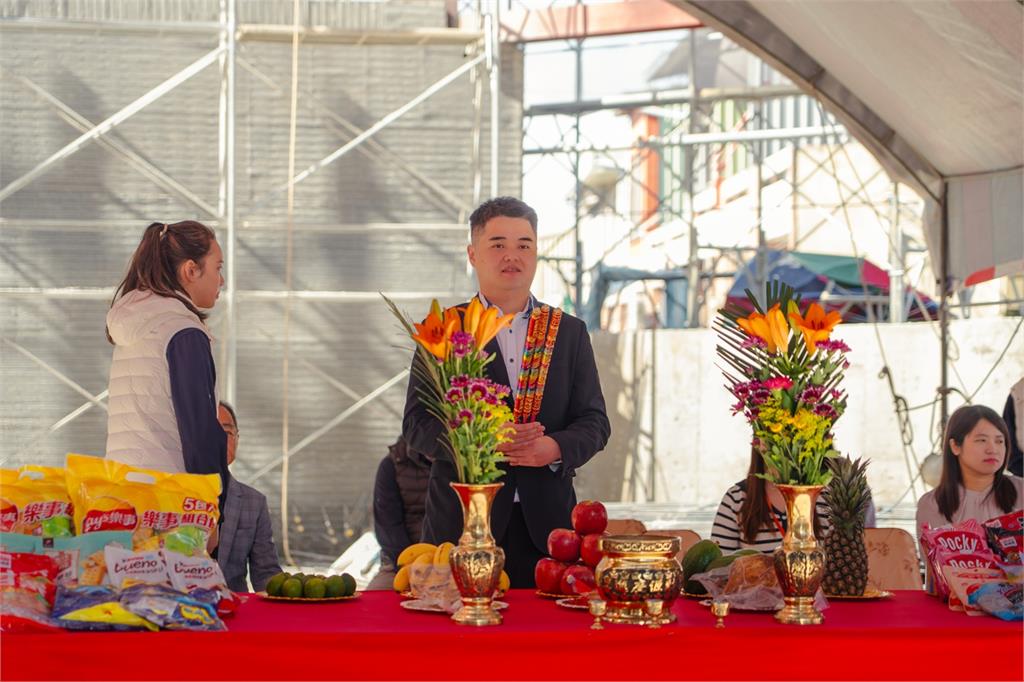 小蔡電器台中「綠能智慧物流航母」吉時上樑！ 斥資打造 300 噸減碳基地