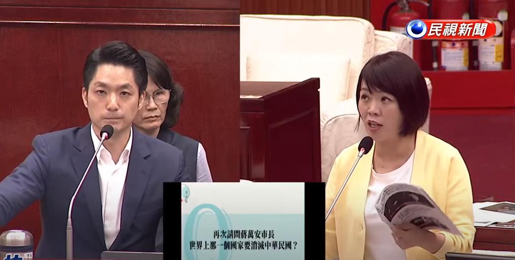 蔣萬安「不敢提中國」硬擠3字猛躲!下秒超尬「說漏嘴1事」被抓包:急了