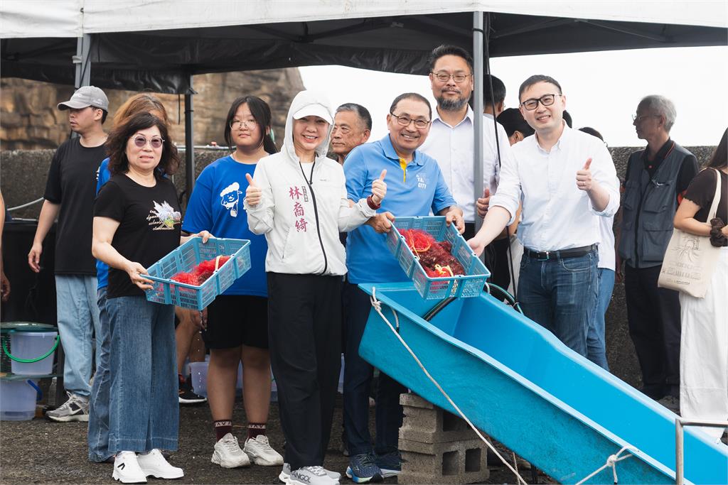 海洋永續扎根 新北市攜手各界推動放流復育 共創生物多樣性