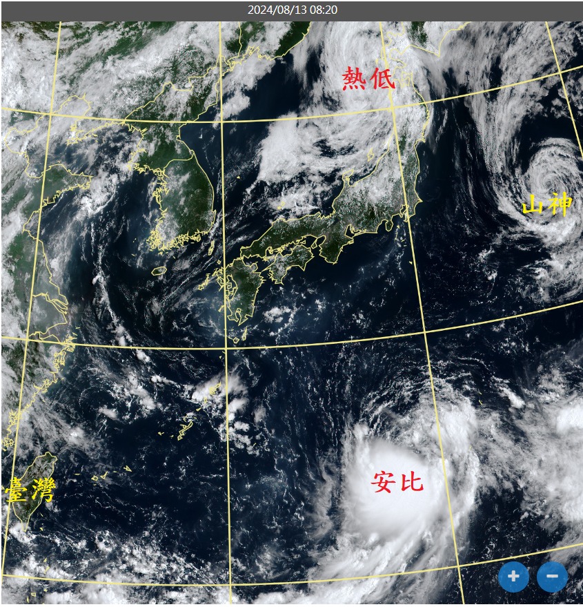 「3颱鼎立」一路狂飆最新現況!鄭明典曬1圖警告:「對流爆發中」仍會再增強