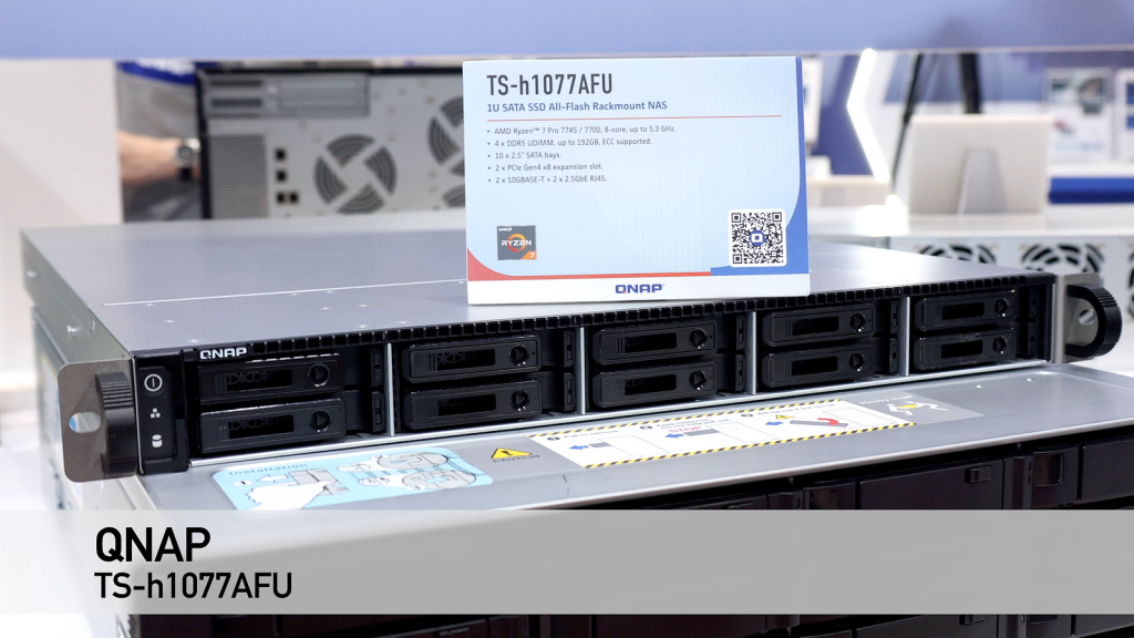 威聯通 COMPUTEX HA 解決方案亮相!還有AI 應用、備份策略與多款 QNAP 新機一次看