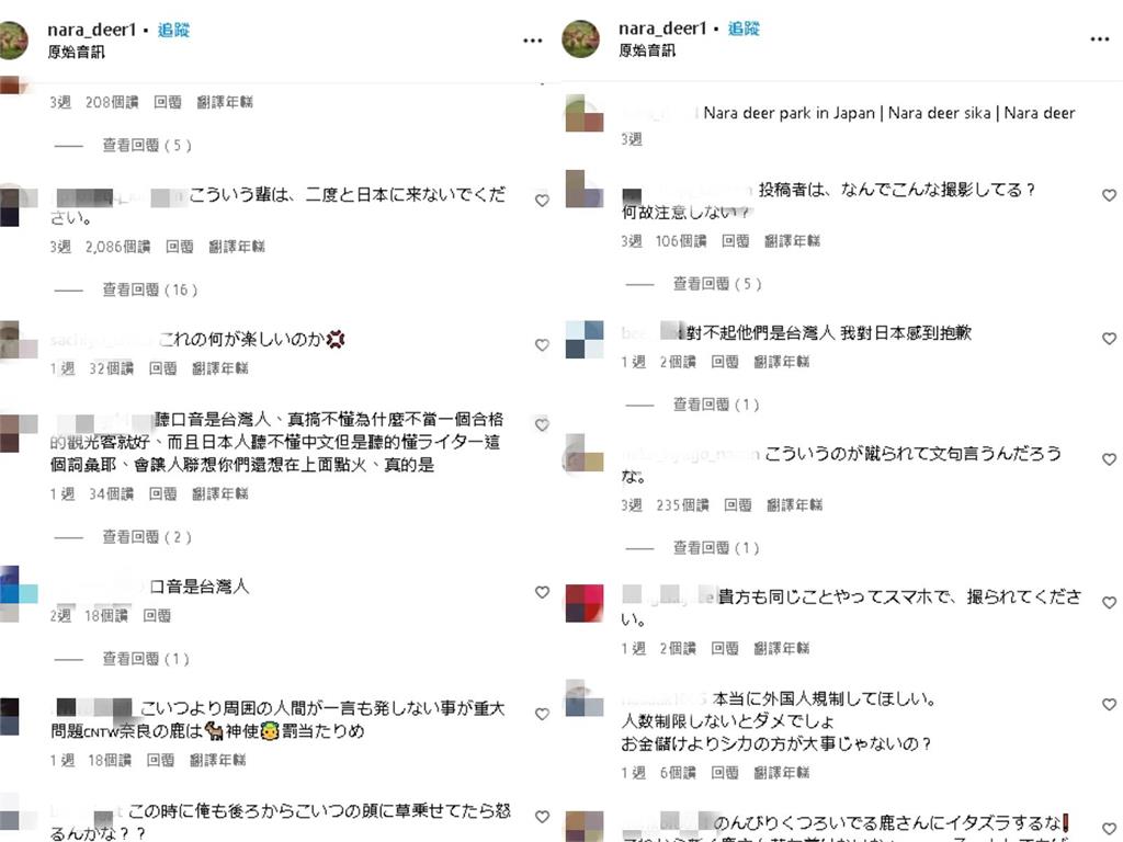 有影/台人「惡搞奈良鹿」!他嘻笑喊「拿賴打點火」…日網友開噴:沒家教