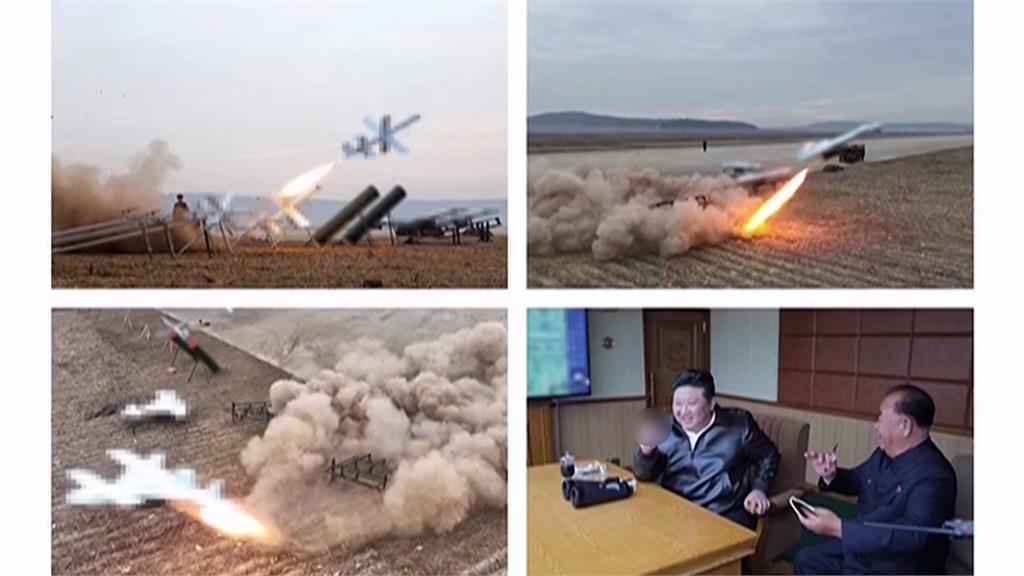 金正恩視察無人機下令量產 美日韓聯合軍演反制