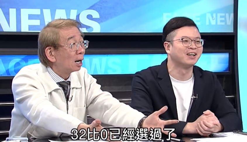 卓揆拒副署在野不敢倒閣？他嗆：笑你們藍白沒種　凌濤鬼轉「回1句」表情超尬