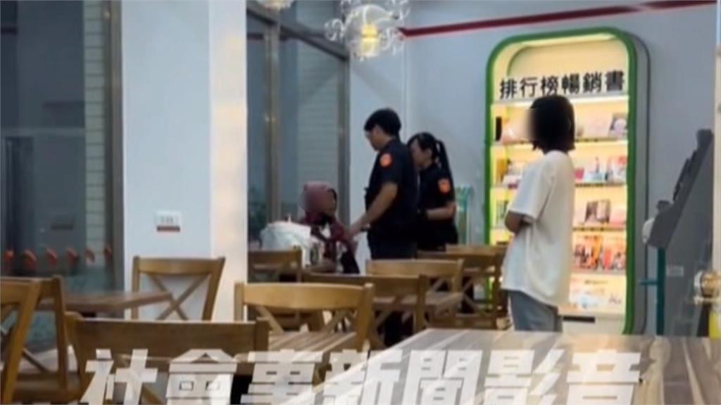 驅魔？超商內亂丟菜渣　囂張嗆警「叫你主管來」
