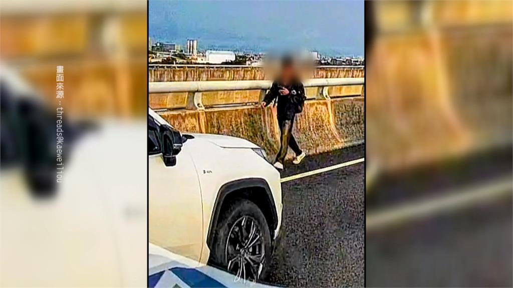 五楊高架追撞「車內三人全落跑」　警循線逮人皆為失聯移工