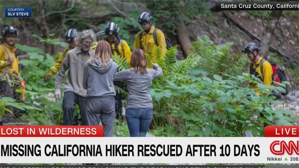 奇蹟！加州登山客失蹤10天獲救　「墨西哥捲餅」成生存信念