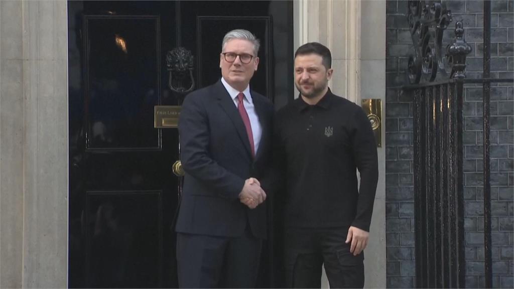 澤倫斯基訪英受溫暖歡迎 英相:這裡非常非常歡迎你