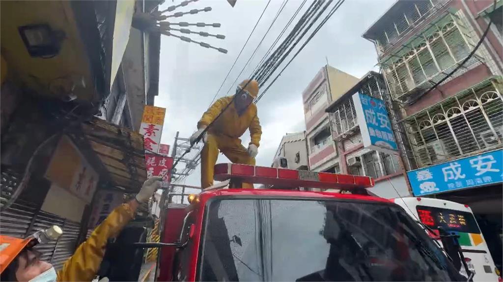 電線掉落害婦人摔車、脖子遭割傷 相關單位派員到場釐清