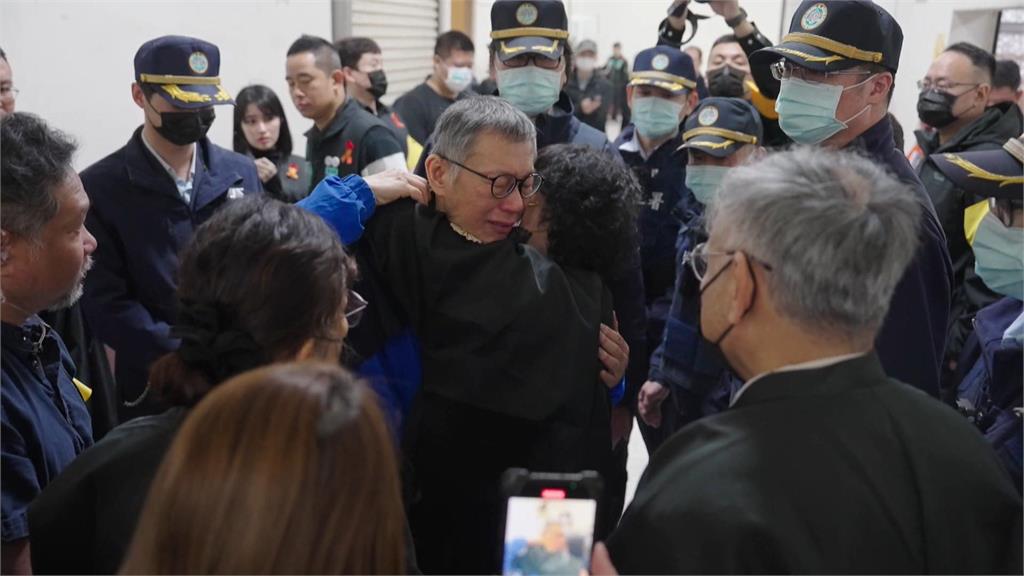 無法陪父親走完人生旅途 柯文哲:人生至悲莫甚為此