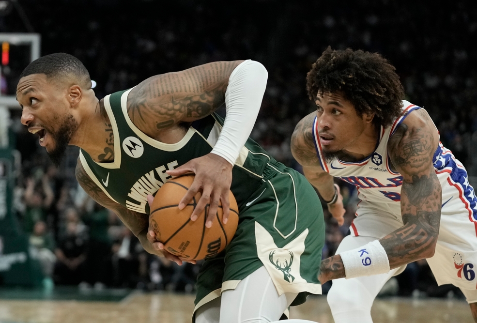NBA/披公鹿球衣「鬼神首秀」技驚全場!里拉德吐心聲:感覺像在客場