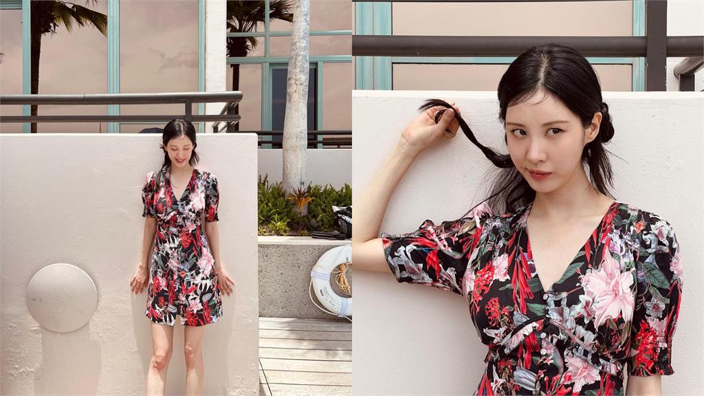 少時忙內夏威夷「解放美腿」!辣穿露背裝網看暈 「少時忙內」徐玄現蹤夏威夷!辣穿露背裝「解放美腿」40萬網全看暈