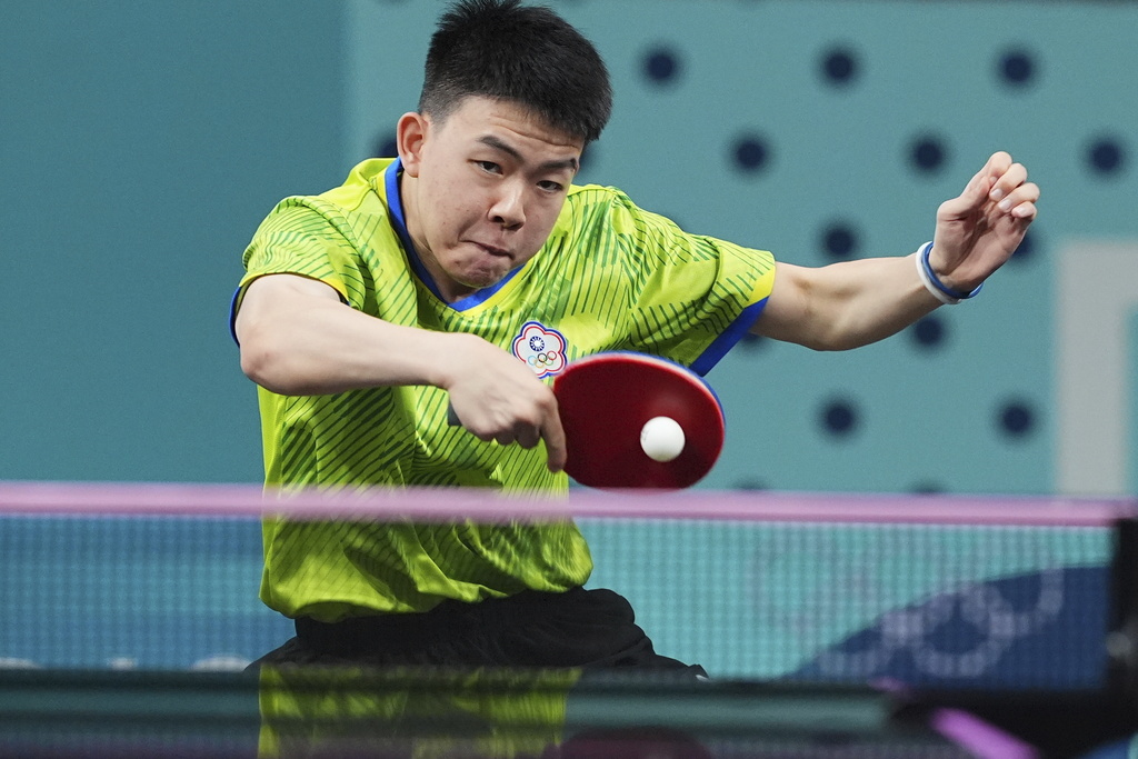 巴黎奧運／高承睿桌球男單16強晉級了！