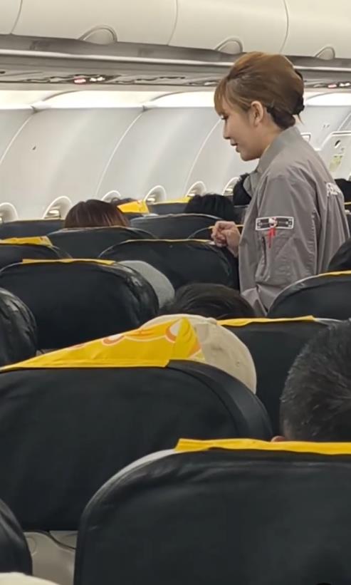 虎航空服員「只因1舉動」慘被婦人賞巴掌!誇張影片曝光警上機逮人