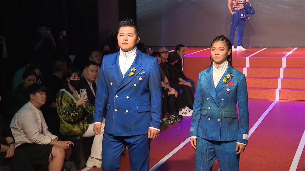 「巴黎奧運」台灣隊進場服亮相　翻轉文字設計充滿巧思