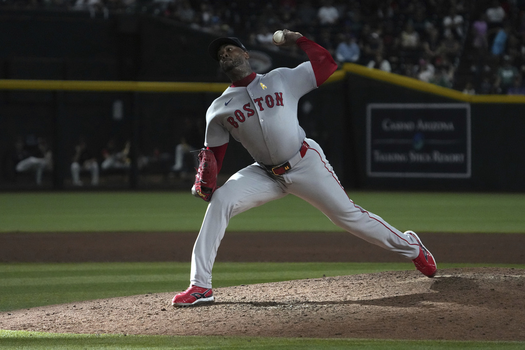 MLB/紅襪「古巴火球男」查普曼連續17場無安打神紀錄告終!超狂壓制力成歷史第三