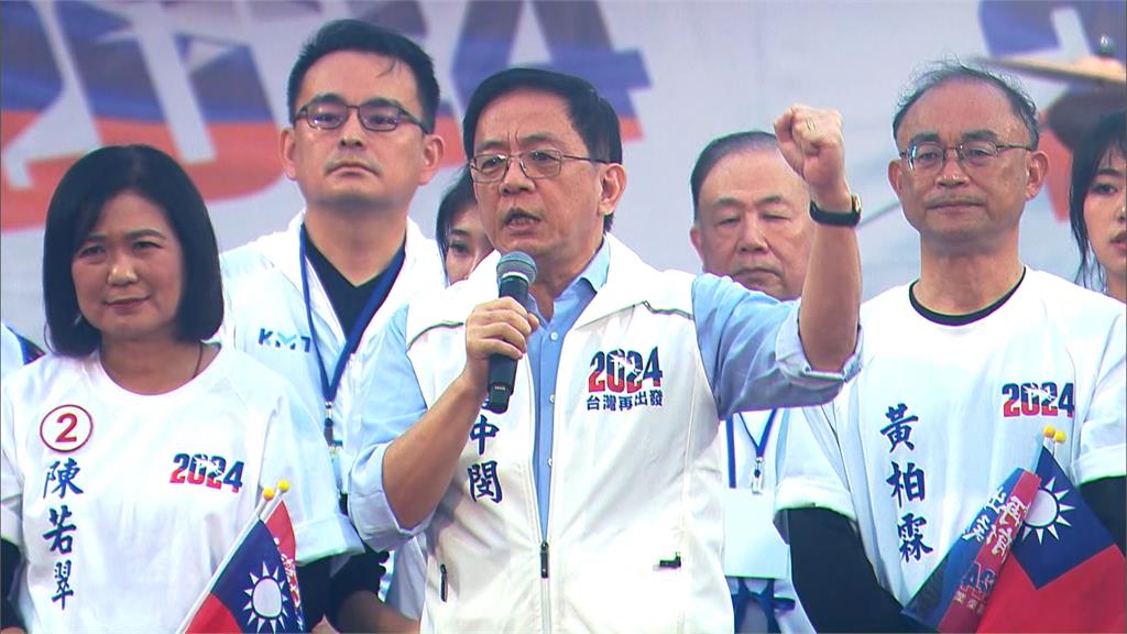 尷尬!馬英九造勢口誤「下架國民黨 撥亂反正」 侯瑞豐夜市拜票與柯擦身而過