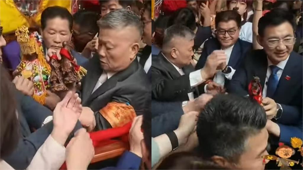 大甲媽連出意外！顏清標「持神像墜地、又滑到」遭傳未對年惹禍　廖大乙揭反轉真相
