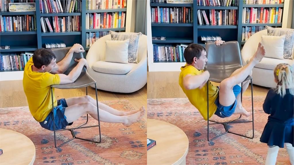 影后莎莉賽隆驚喜下戰帖「爬椅子」!霍諾德認:這比看起來還難