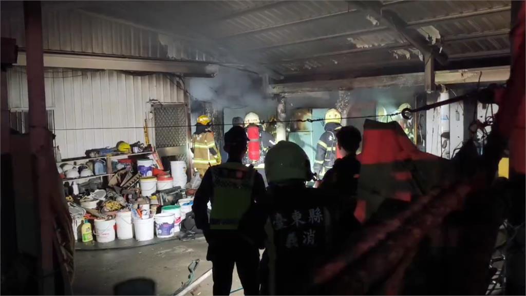 快新聞／憾！台東民宅凌晨惡火　1身障男逃生不及身亡